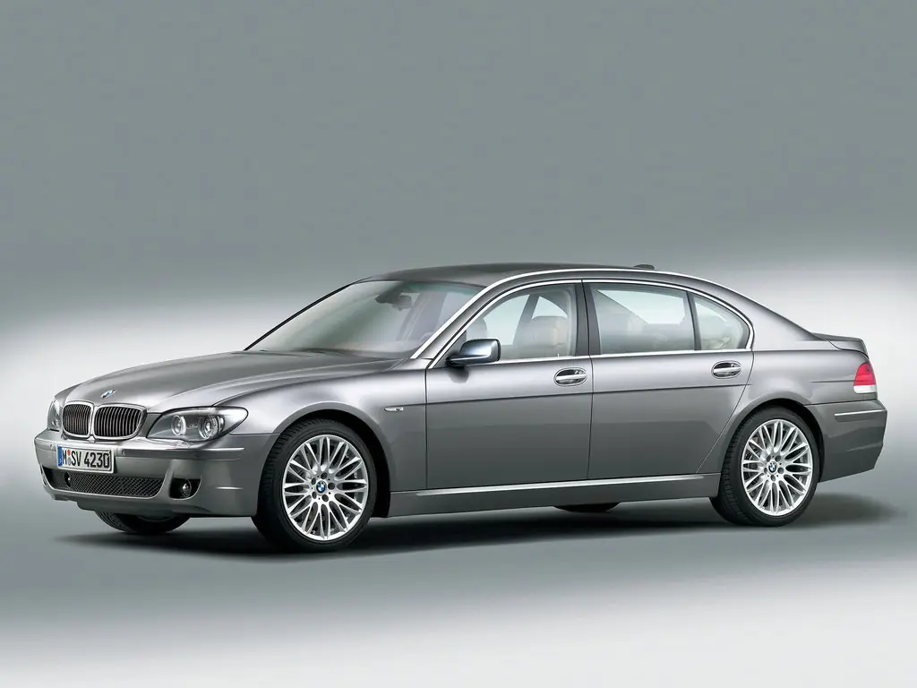 BMW 7-Series (E65, E66) 4 поколение, рестайлинг, седан (04.2005 - 10.2008)